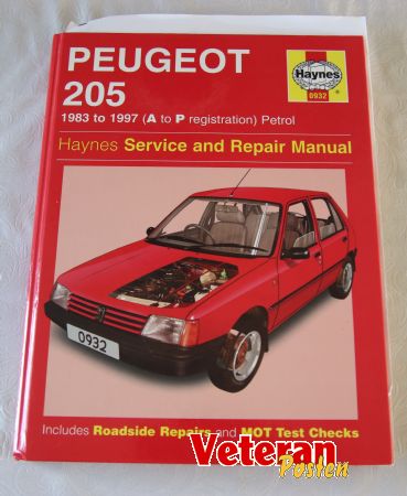 Peugeot 205 rep-bog 